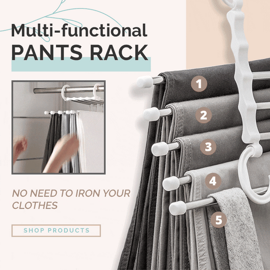 5 in 1 Rack Hanger for Clothes Organizer (Buy 1 Get 1 FREE)